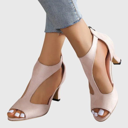 Comfortable Block Heel Shoes for Everyday Wear — Pink