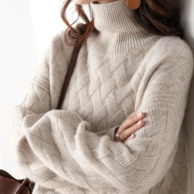 Women's Soft Knit Jumper — Camel