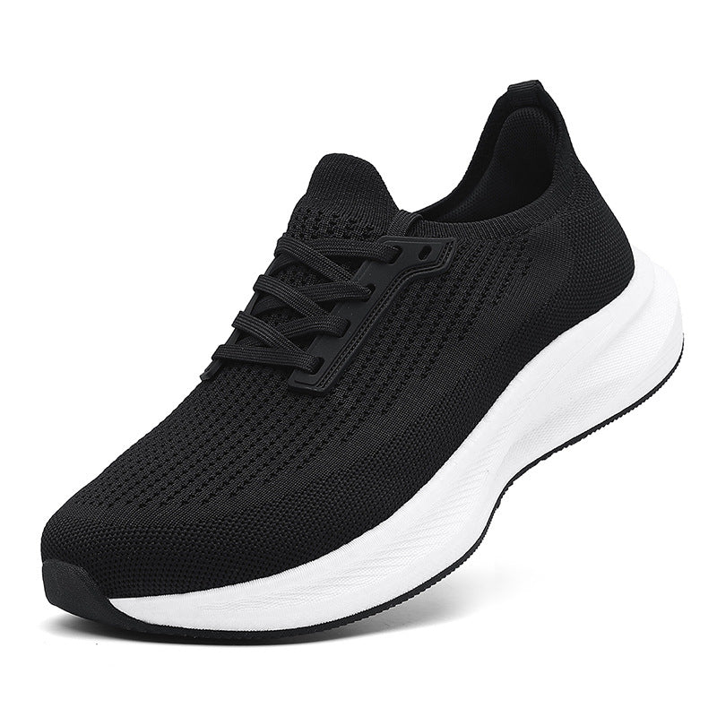 Knit Walking Shoes with Spacious Toe Box