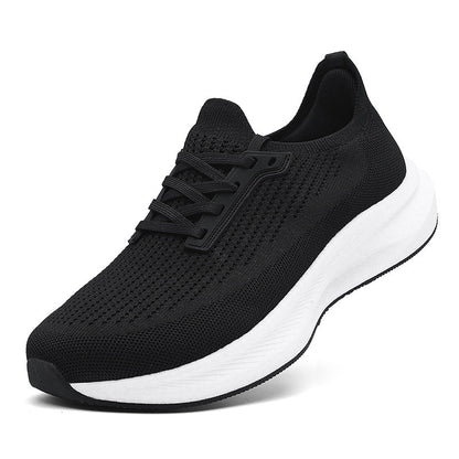 Knit Walking Shoes with Spacious Toe Box