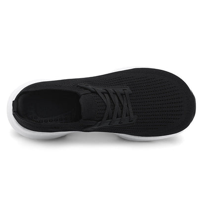 Knit Walking Shoes with Spacious Toe Box