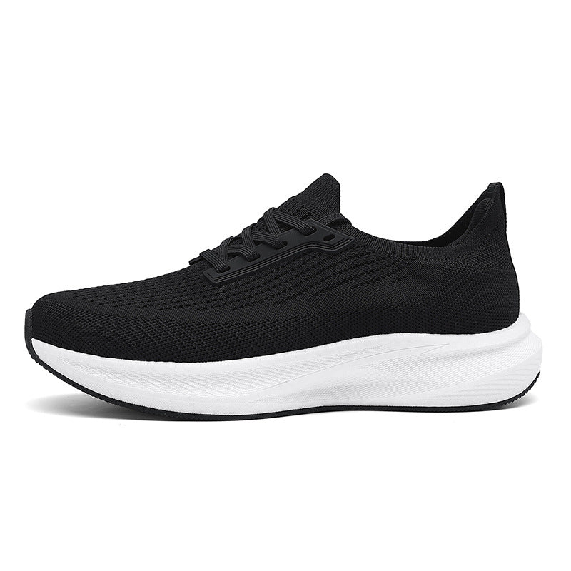 Knit Walking Shoes with Spacious Toe Box