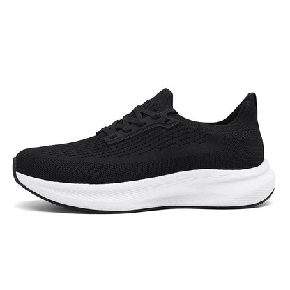 Knit Walking Shoes with Spacious Toe Box