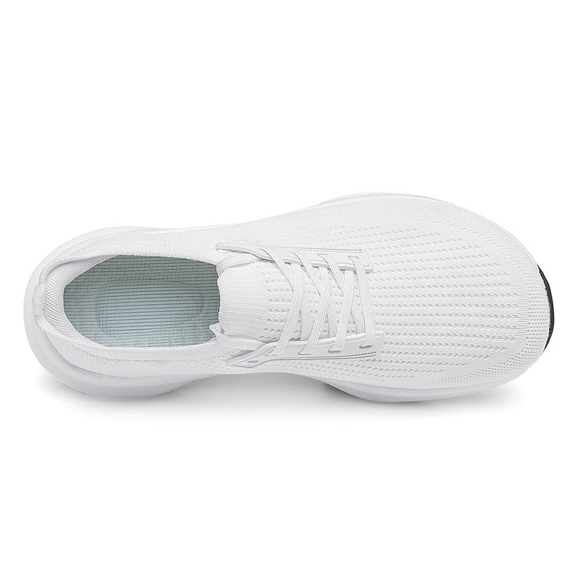 Knit Walking Shoes with Spacious Toe Box