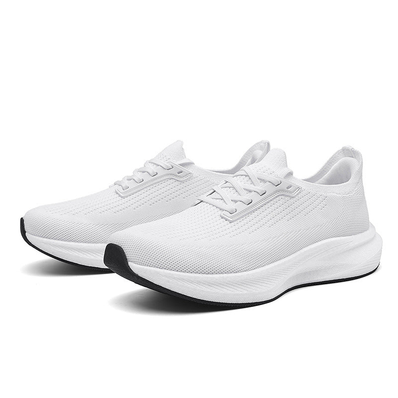 Knit Walking Shoes with Spacious Toe Box