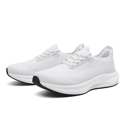 Knit Walking Shoes with Spacious Toe Box