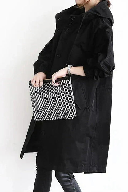 Waterproof Breathable Hooded Raincoat for Women