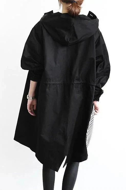 Waterproof Breathable Hooded Raincoat for Women