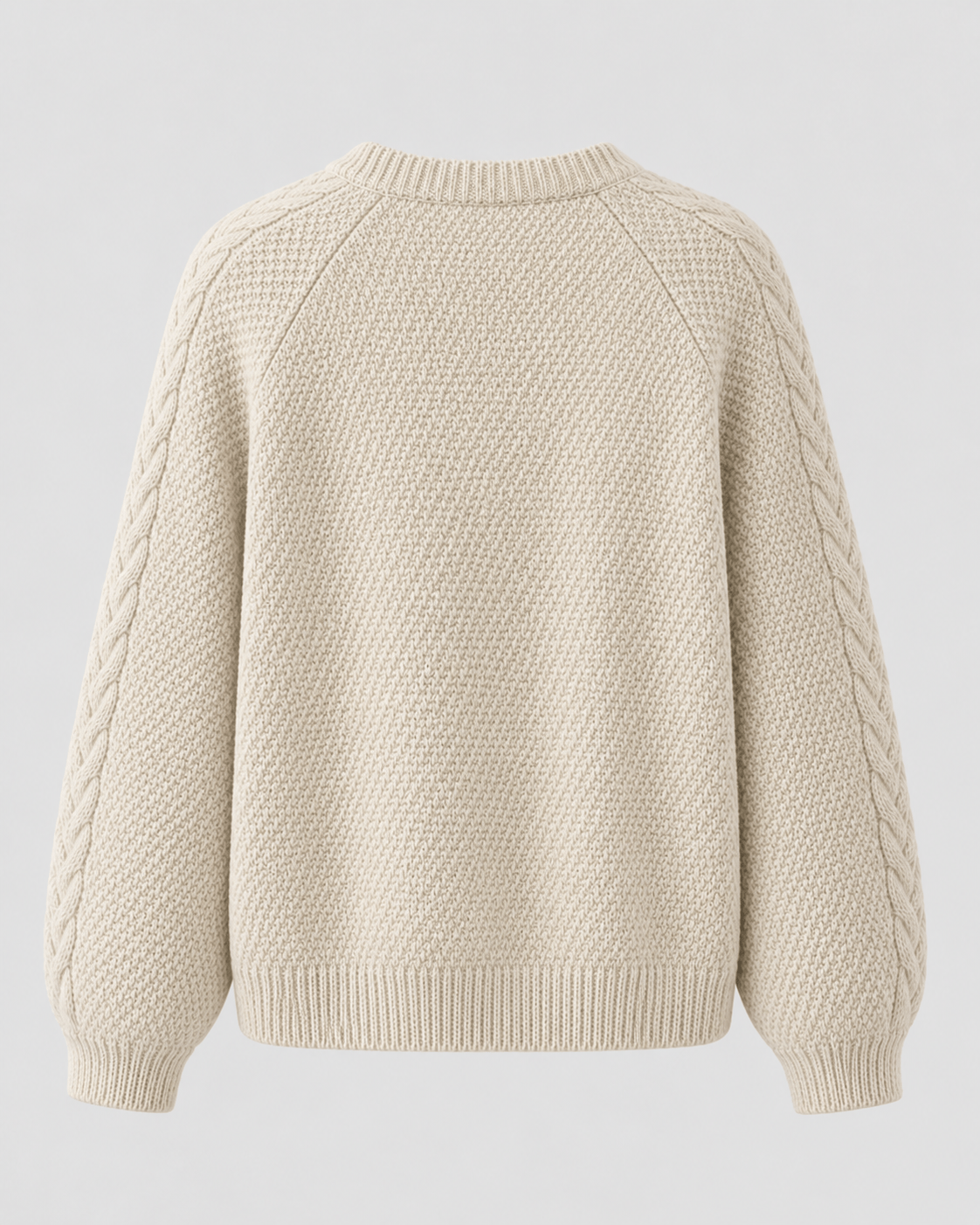 Women's Cable Knit Button Front Cardigan
