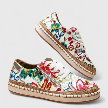 Cushioned Slip-On Walking Shoes