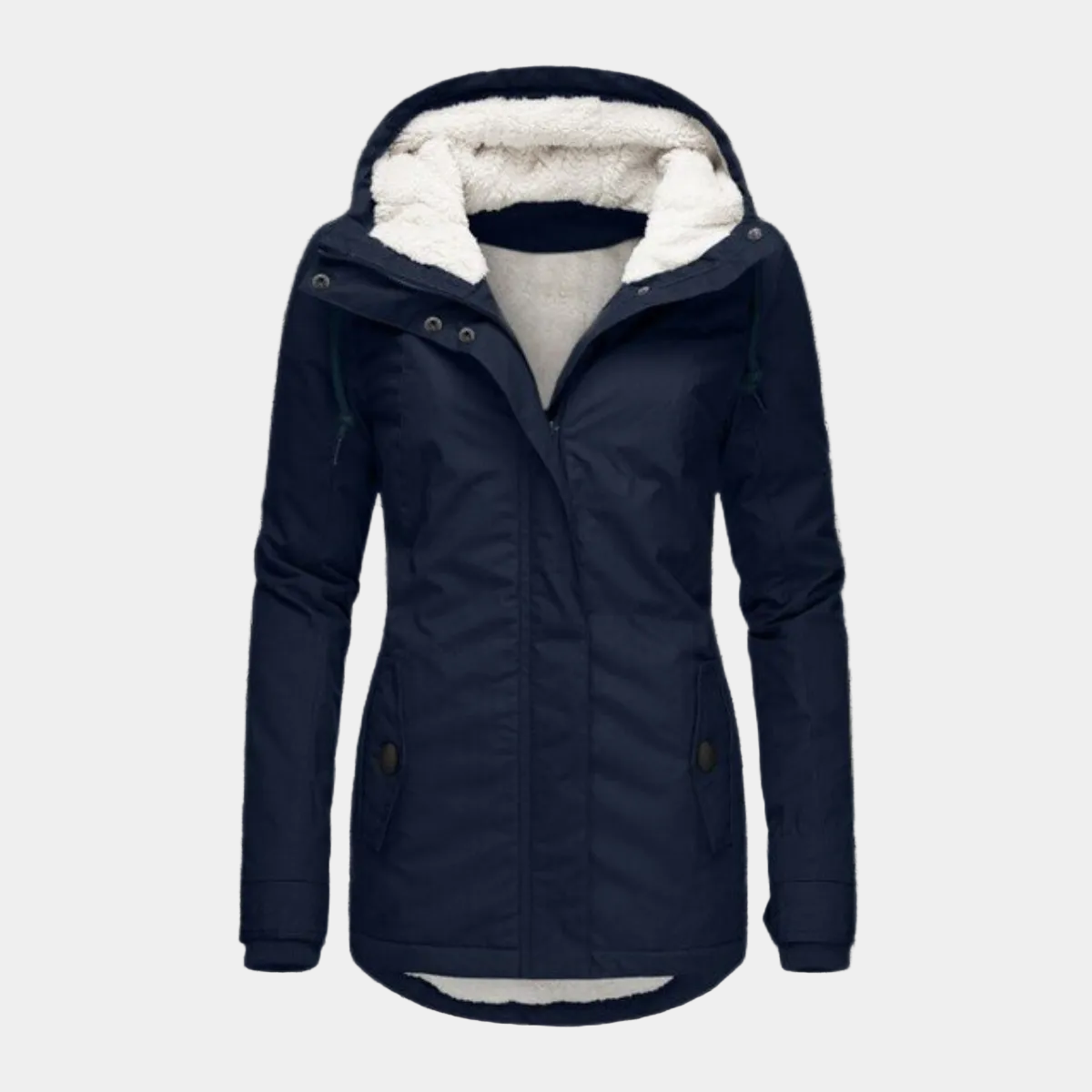Hooded Winter Coat with Cosy Padded Lining
