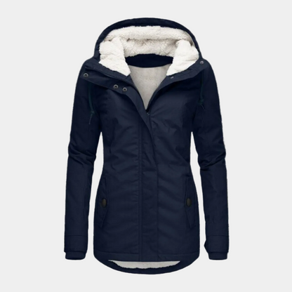 Hooded Winter Coat with Cosy Padded Lining