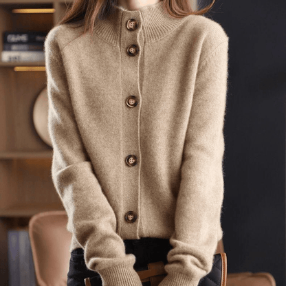 Soft Knit Cardigan – Everyday Comfort & Style — Khaki