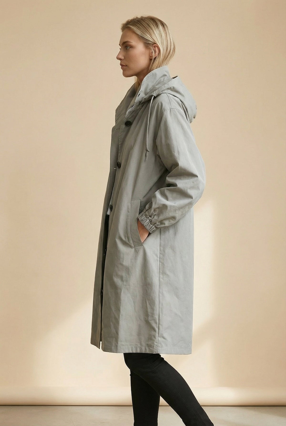 Classic Tailored Trench Coat for Effortless Everyday Style