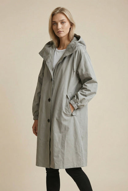 Classic Tailored Trench Coat for Effortless Everyday Style