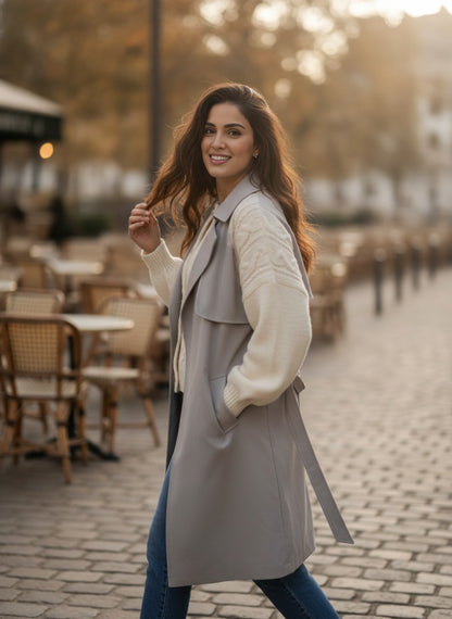 Women's Cream Braided Knit Cardigan – Everyday Comfort