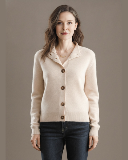 Women's Knit Long Sleeve Open Front Cardigan