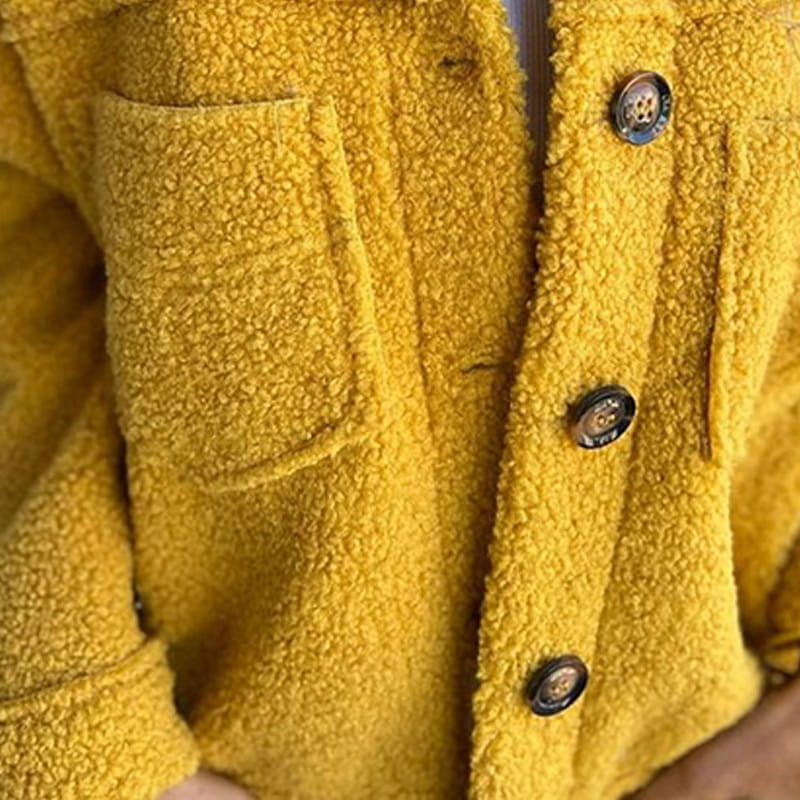 Cosy Relaxed Fit Casual Jacket with Pockets