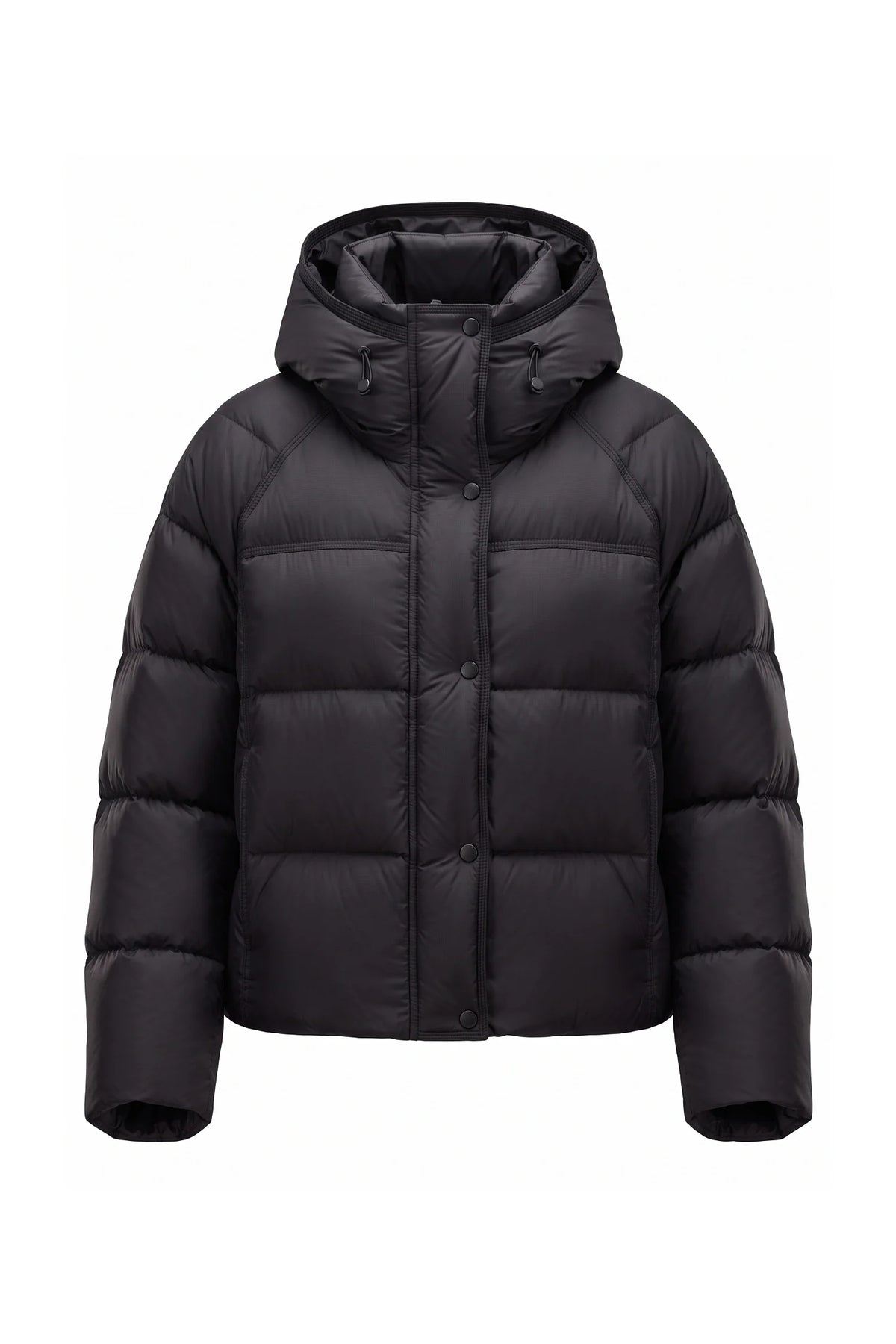 Women's Cropped Hooded Puffer Jacket