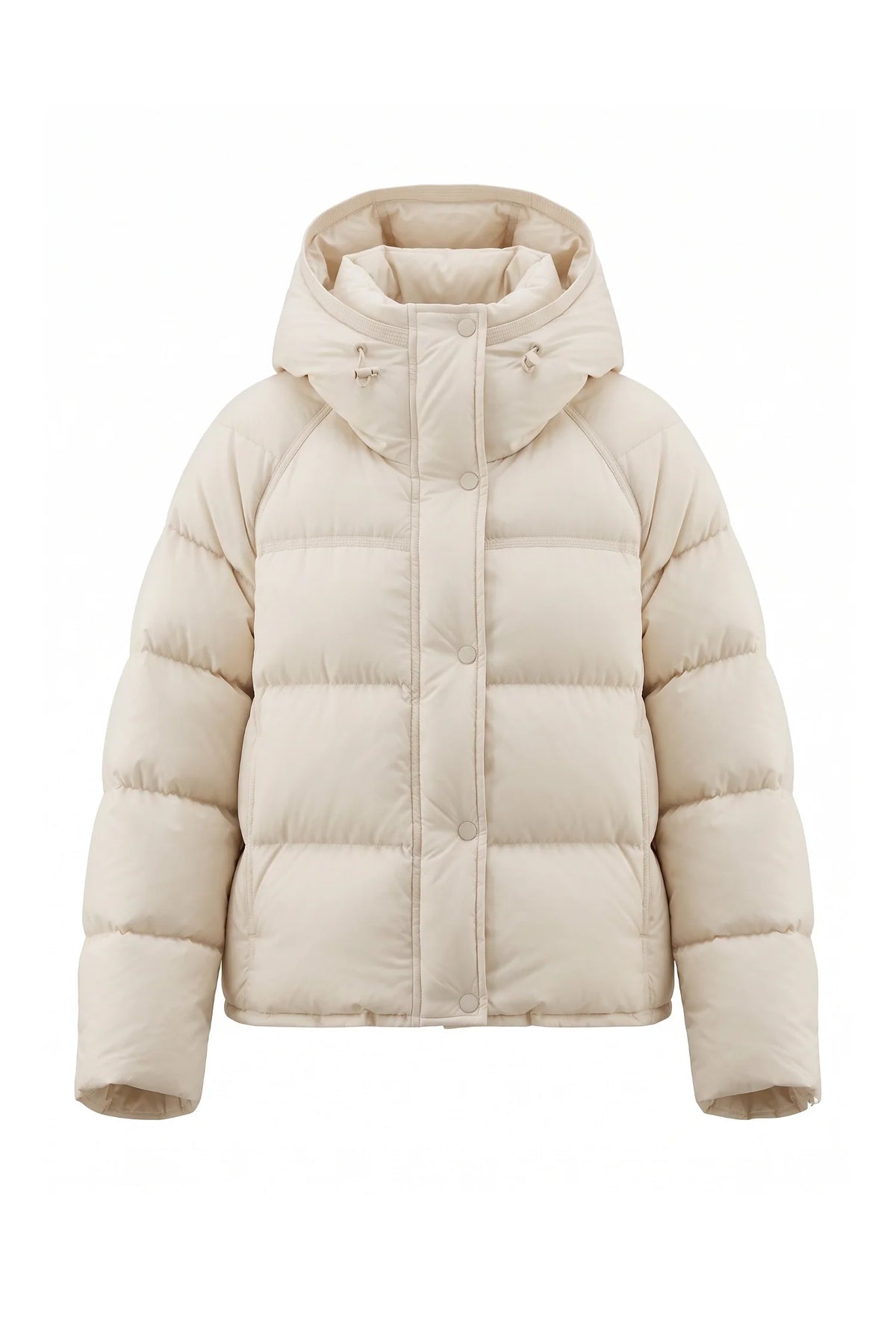 Women's Cropped Hooded Puffer Jacket